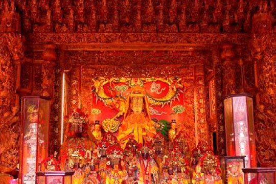 《彰化員林宮廟》福寧宮-天上聖母軟身媽祖